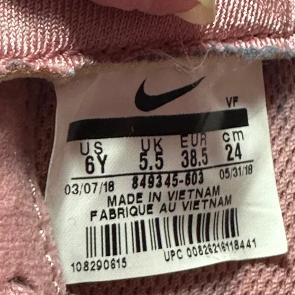 Nike Air Force 1 LV8 (GS) Rust/Pink Pink Storm [849345 603] US SZ 6Y - Picture 10 of 12